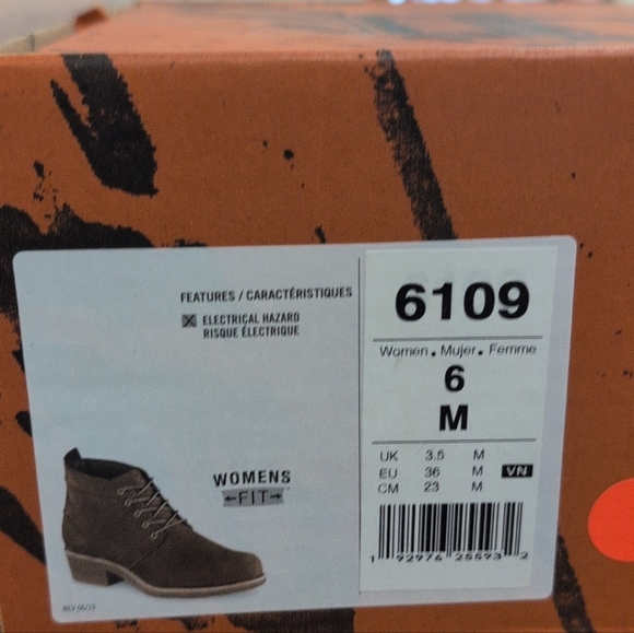 Women's Worx By Red Wings Brown Suede Boots Size 6 - Picture 3 of 3